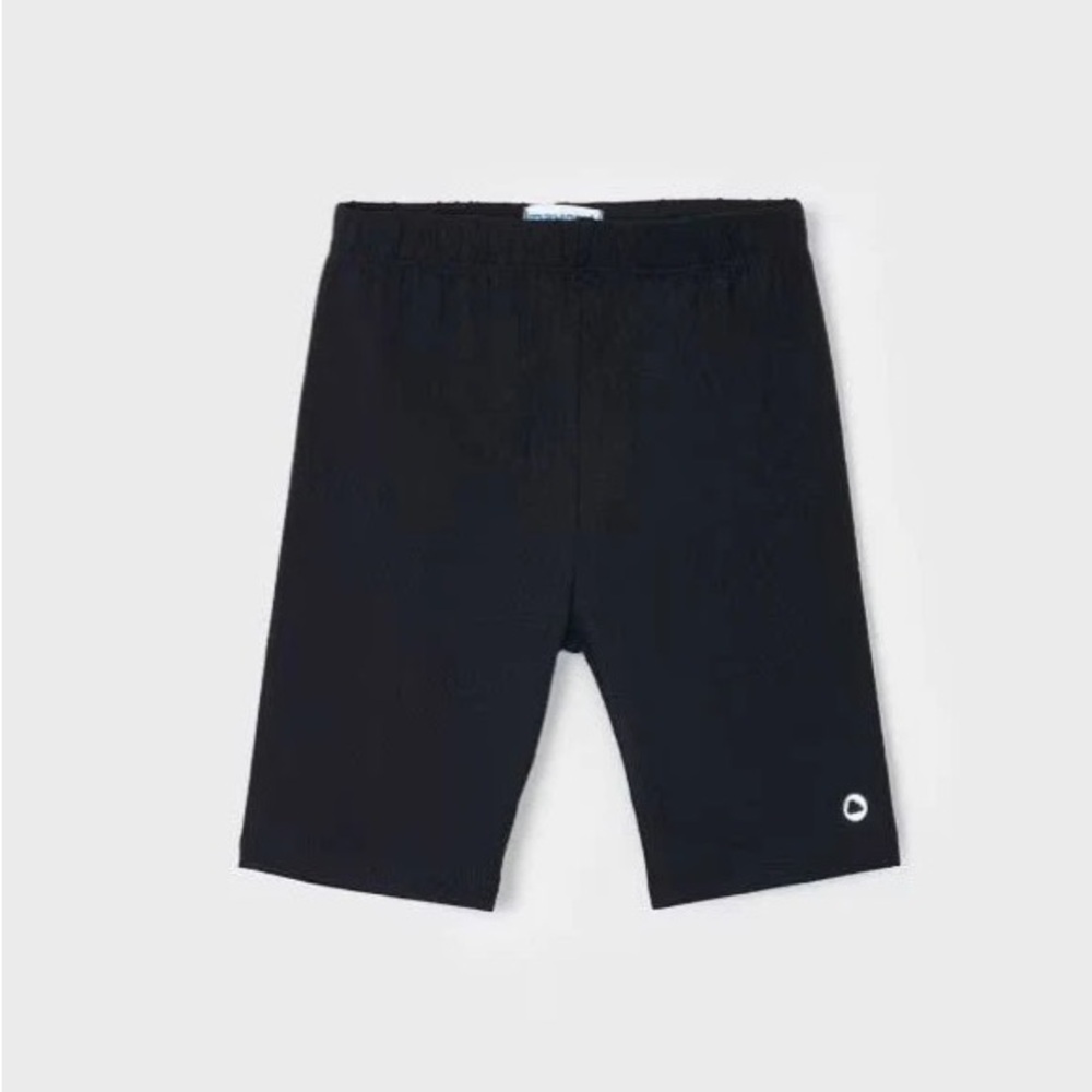 Size 6 Girls Mayoral Classic Black Kids Shorts